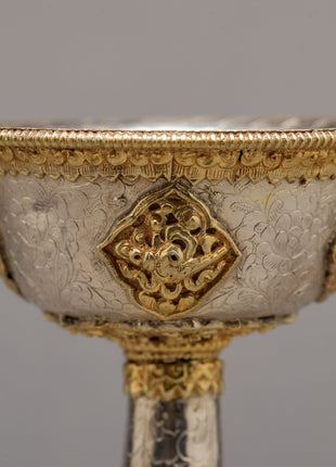 Gold Plated Serkyem Set | Buddhist  Ritual Item | Plated With 24K Gold
