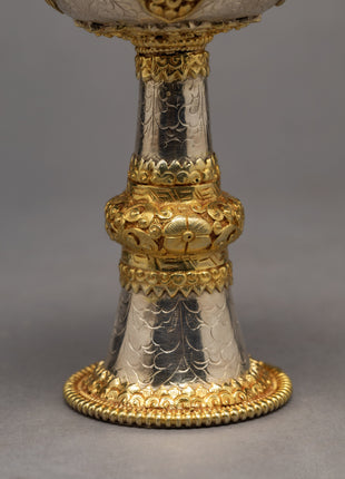 Gold Plated Serkyem Set | Buddhist  Ritual Item | Plated With 24K Gold