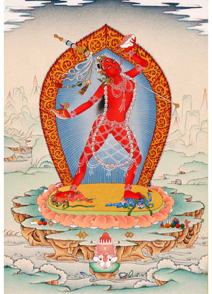 Red Dakini Vajrayogini