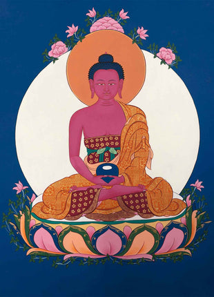 Red Amitabha Buddha | Wall hanging Decoration
