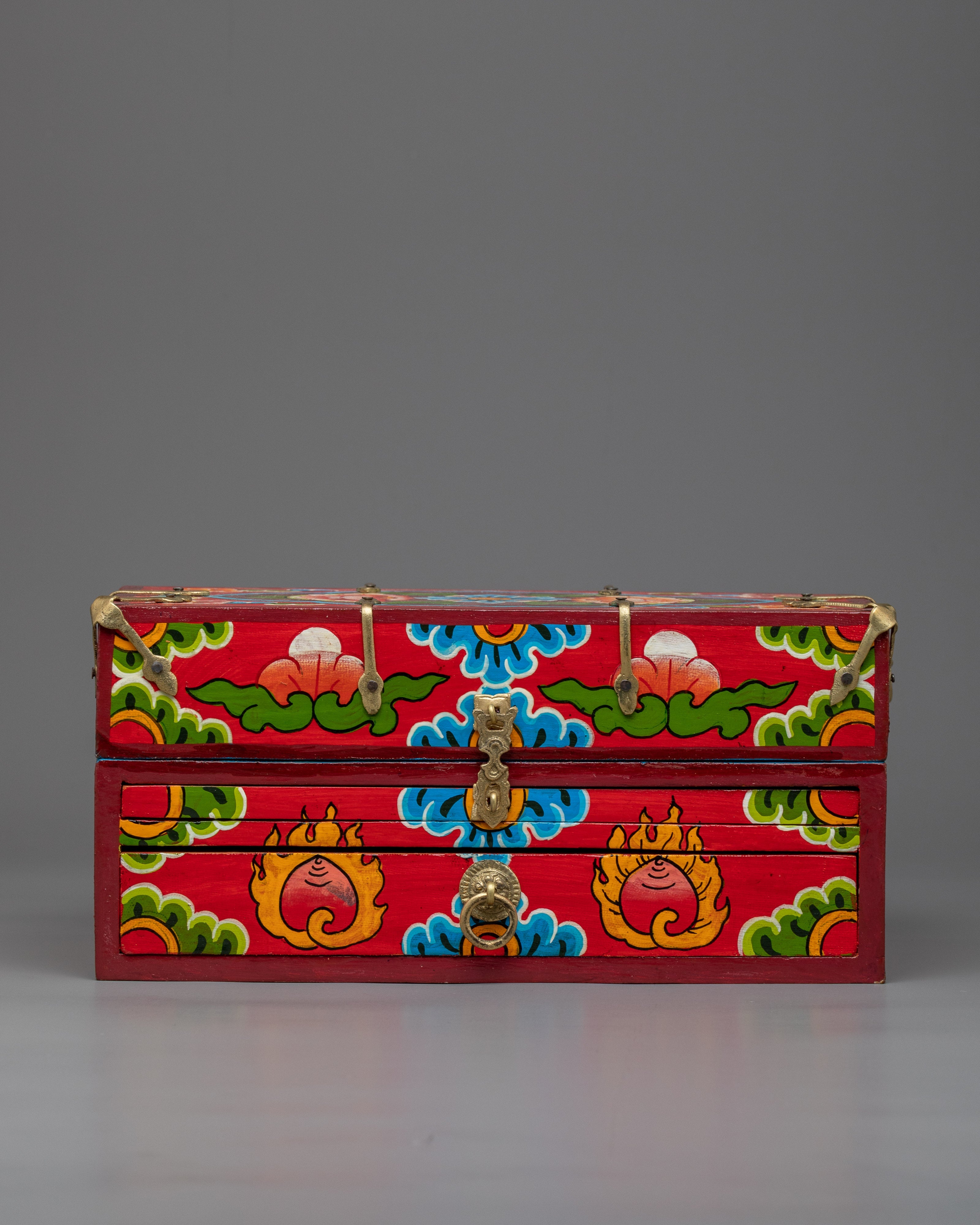 Traveling Altar Box | Buddhist Ritual Objects | Portable Meditation Box