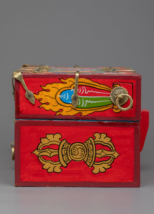 Traveling Altar Box | Buddhist Ritual Objects | Portable Meditation Box