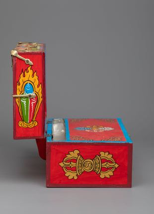 Traveling Altar Box | Buddhist Ritual Objects | Portable Meditation Box