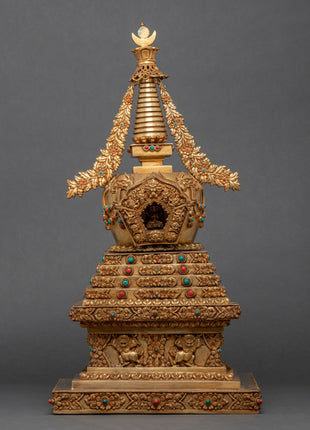Religious Buddhist Stupa