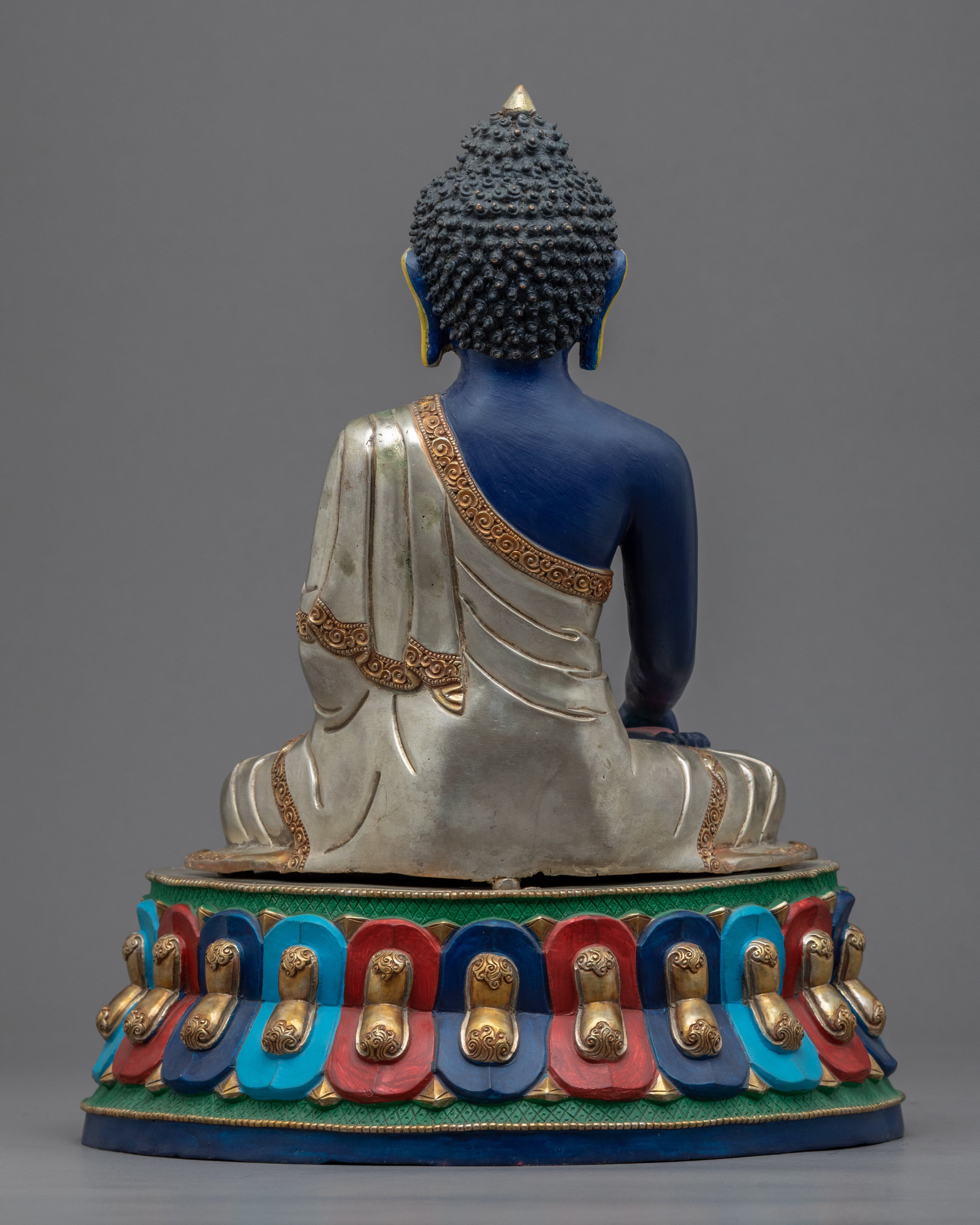 Buddha Akshobhya Statue | Traditionally Carved Gautam Buddha Figurine