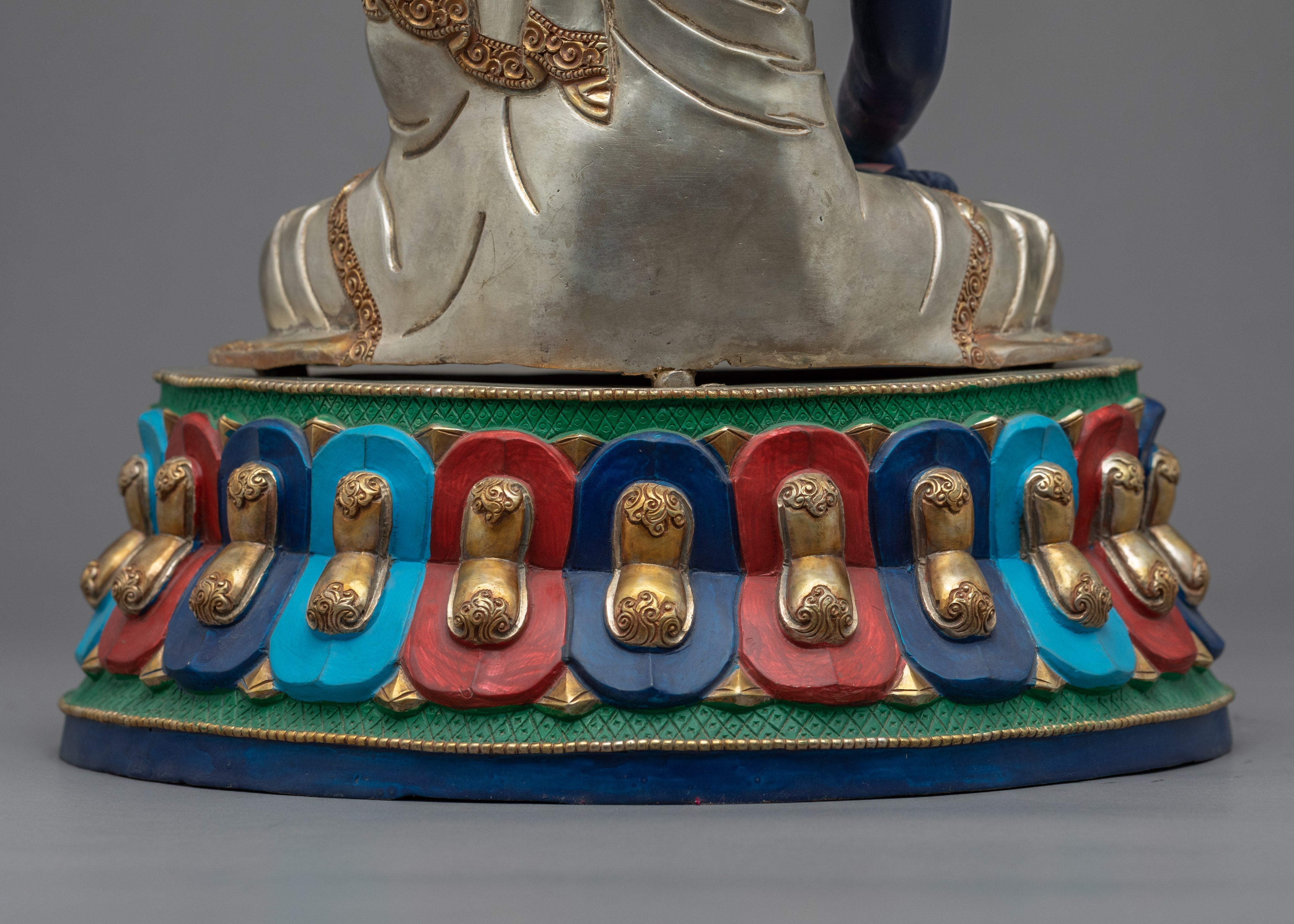 Buddha Akshobhya Statue | Traditionally Carved Gautam Buddha Figurine