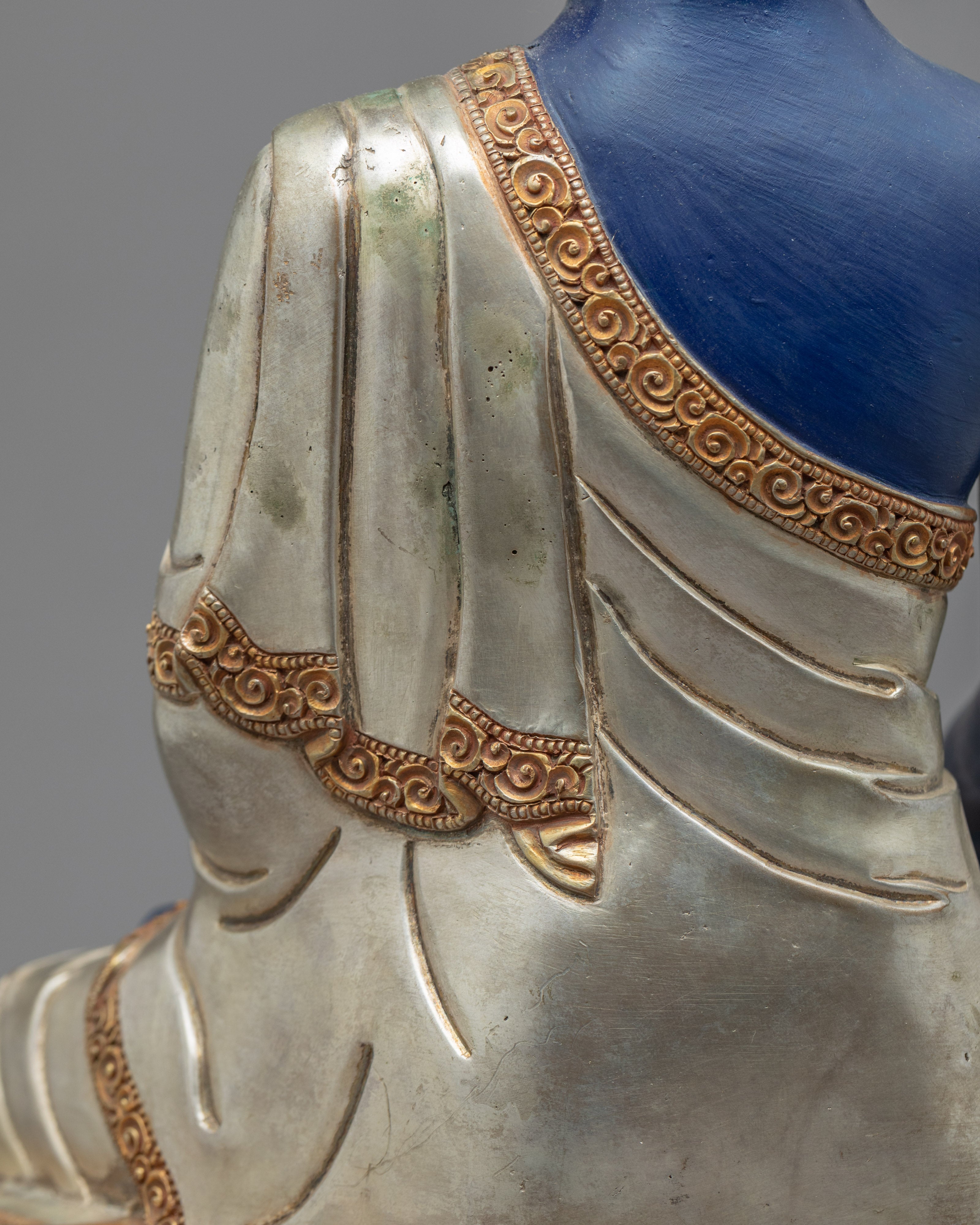 Buddha Akshobhya Statue | Traditionally Carved Gautam Buddha Figurine