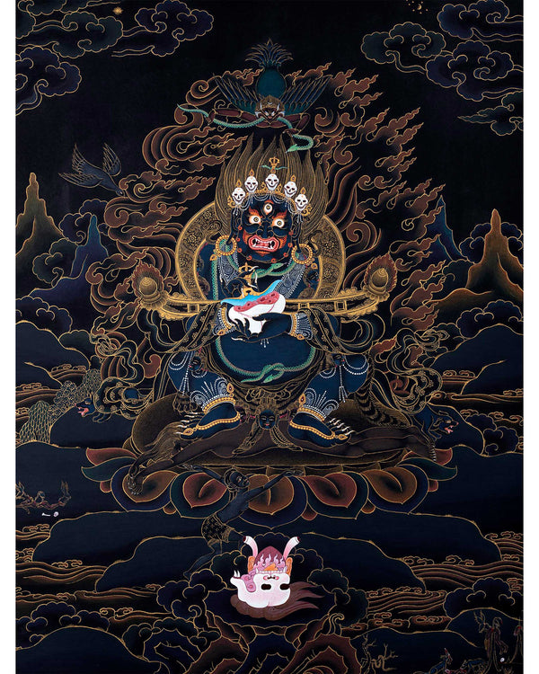 Shakya Mahakala Thangka