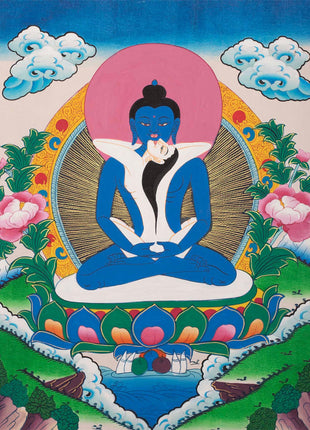 Samantabhadra Buddha | Wall Hanging Yoga Meditation Canvas Art