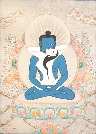 Samantabhadra Buddha Thangka | Wall Decor Thangka