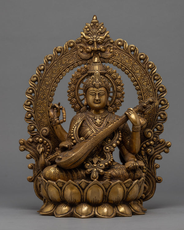 Saraswati Goddess Statue