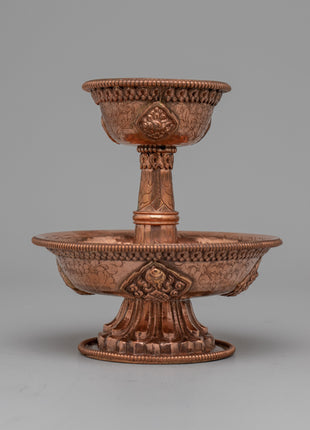 Auspicious Symbol Carved Serkyem Set