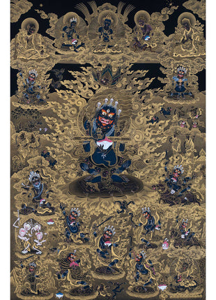 Shakya Mahakala Thangka