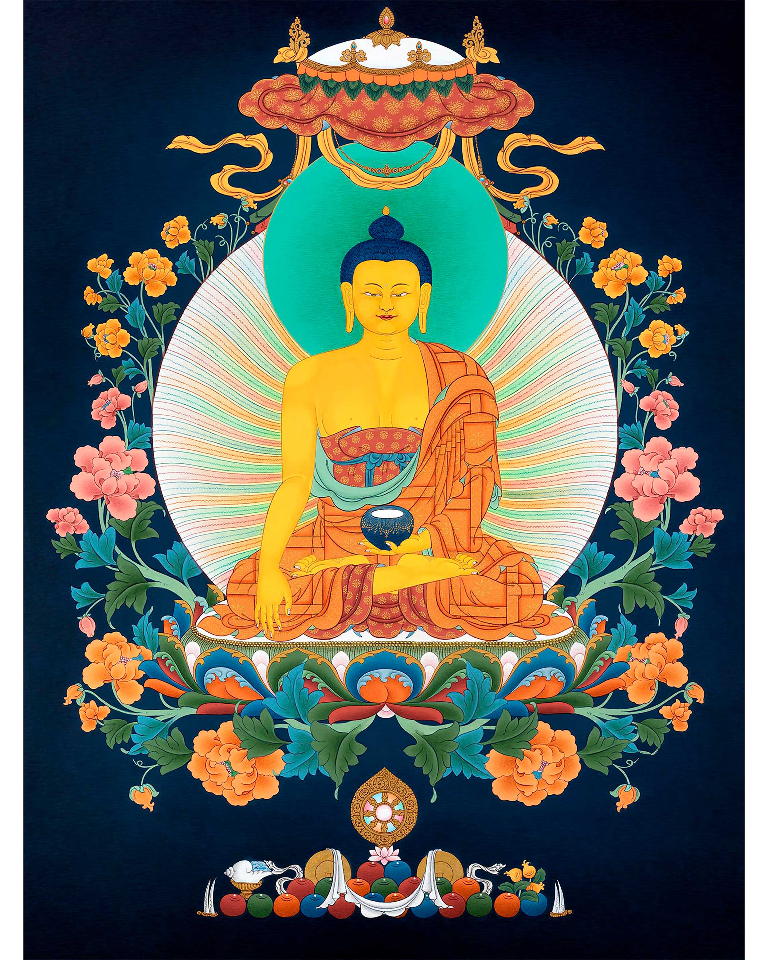 Buddha Shakyamuni Thangka