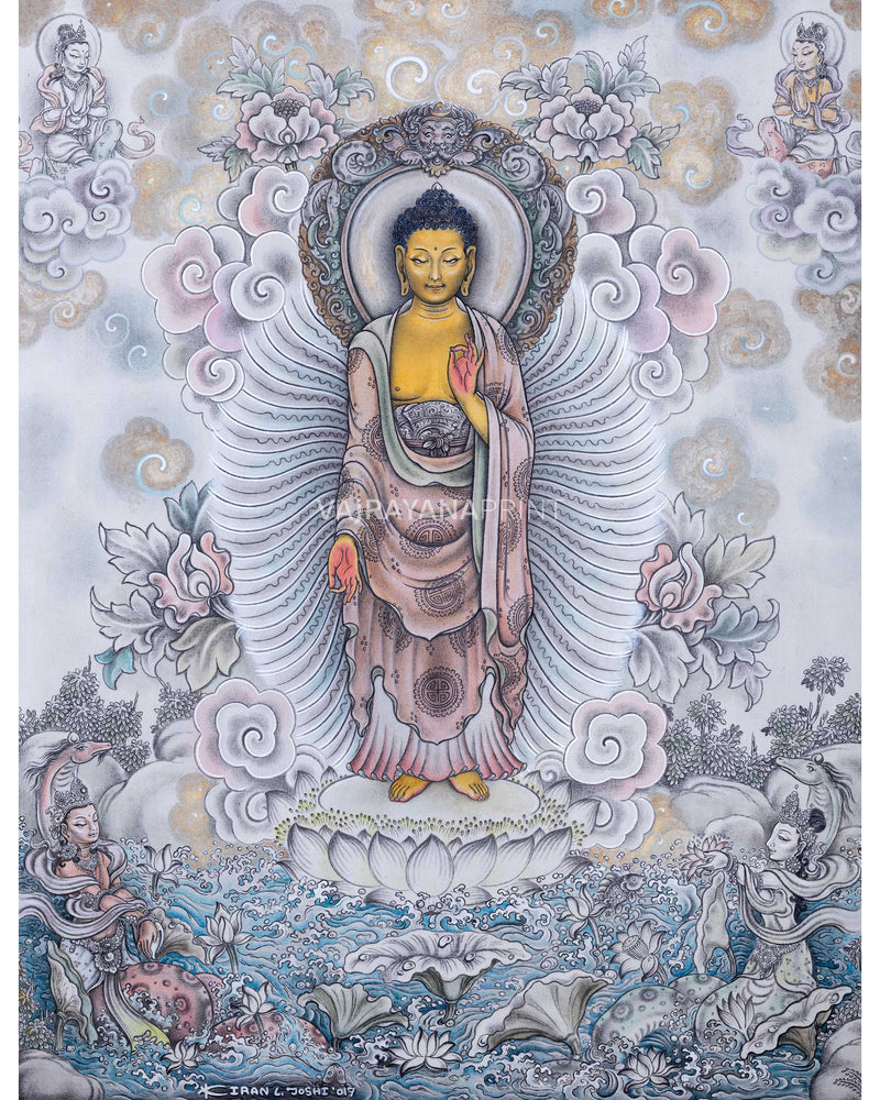 buddha art print