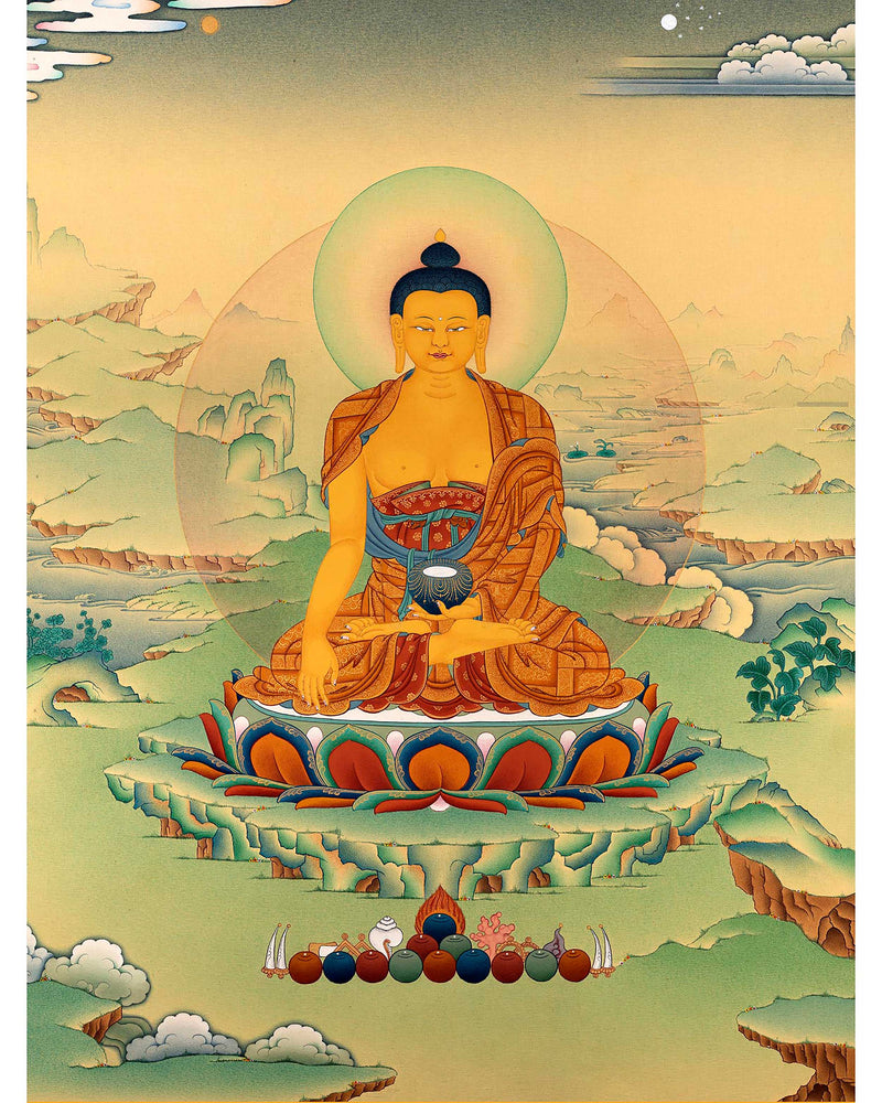 Buddha Of Thangka Stock Photo - Download Image Now - Tibet, Nepal, Altar -  iStock