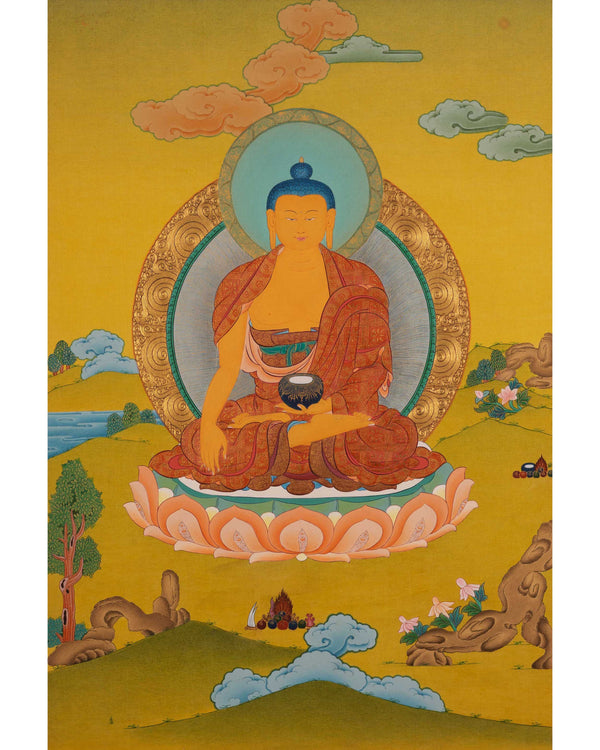 Shakyamuni Buddha Thangka