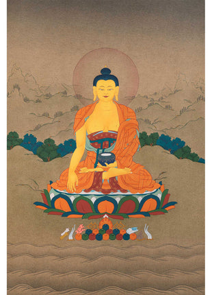 Shakyamuni Buddha Thangka