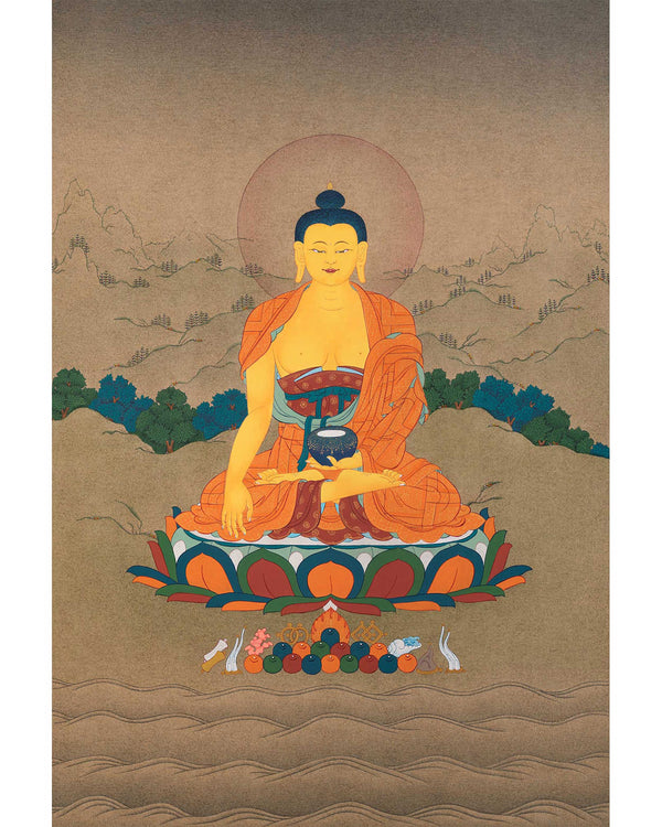 Shakyamuni Buddha Thangka