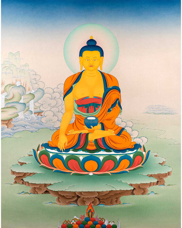 Shakyamuni Buddha Thangka