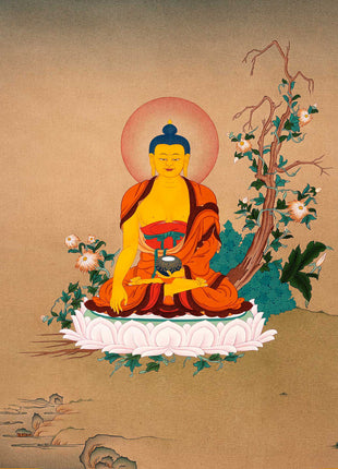 Shakyamuni Buddha Thangka