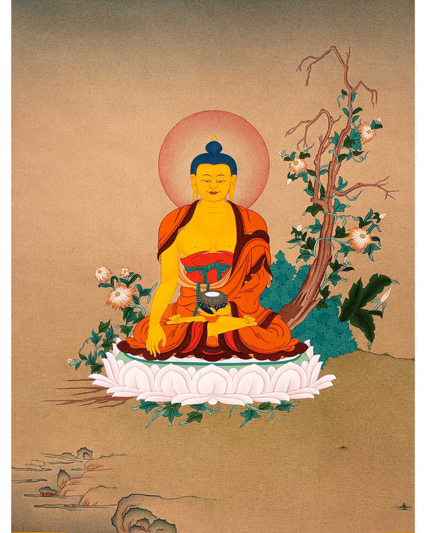 Shakyamuni Buddha Thangka