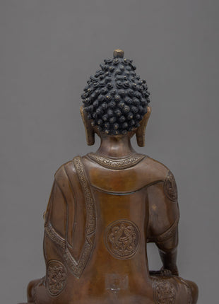Indoor Shakyamuni Buddha | Garden decorative Statue | Buddhist home Altar | Spritual Gifts