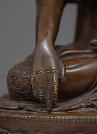 Indoor Shakyamuni Buddha | Garden decorative Statue | Buddhist home Altar | Spritual Gifts