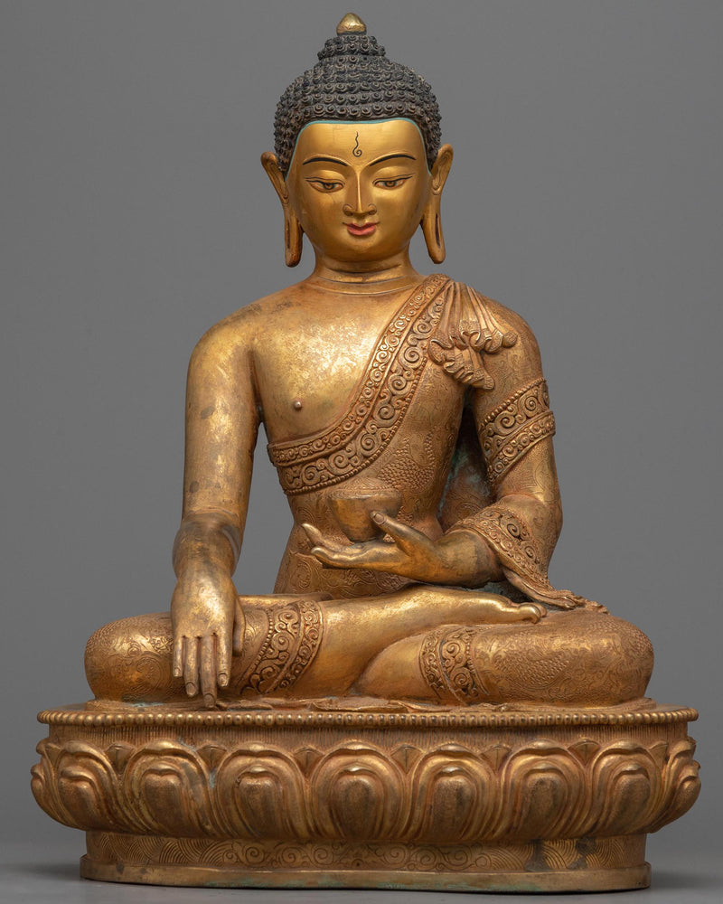 Buddhist Shakyamuni Buddha Statue