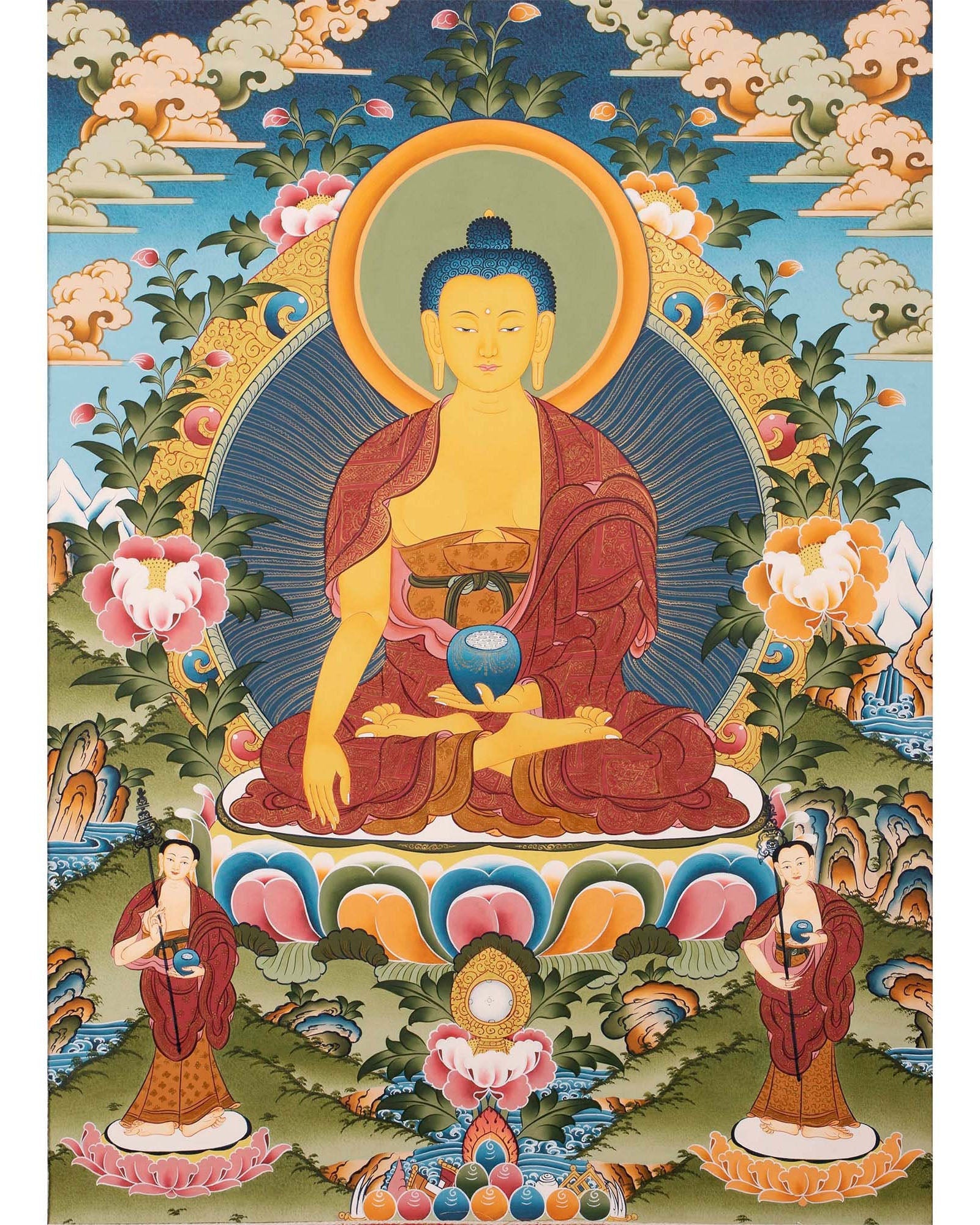 Shakyamuni Buddha Thangka |  Wall Sized Thangka
