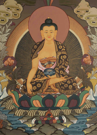 Shakyamuni Buddha Thanka | Religious Painting