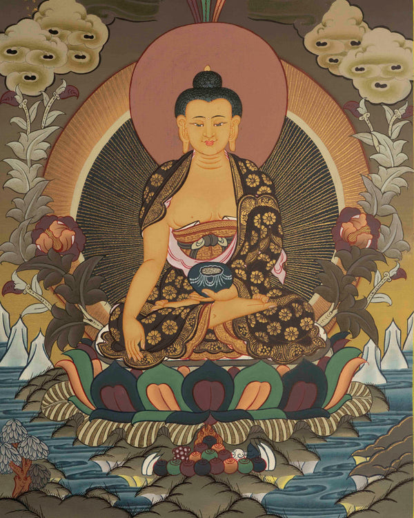 Shakyamuni Buddha Thanka | Religious Painting