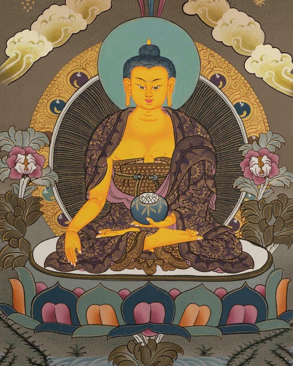 Shakyamuni Buddha Thanka | Thangka Art