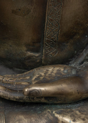 The Buddha Shakyamuni Statue | Hand Carved Buddhist Deity