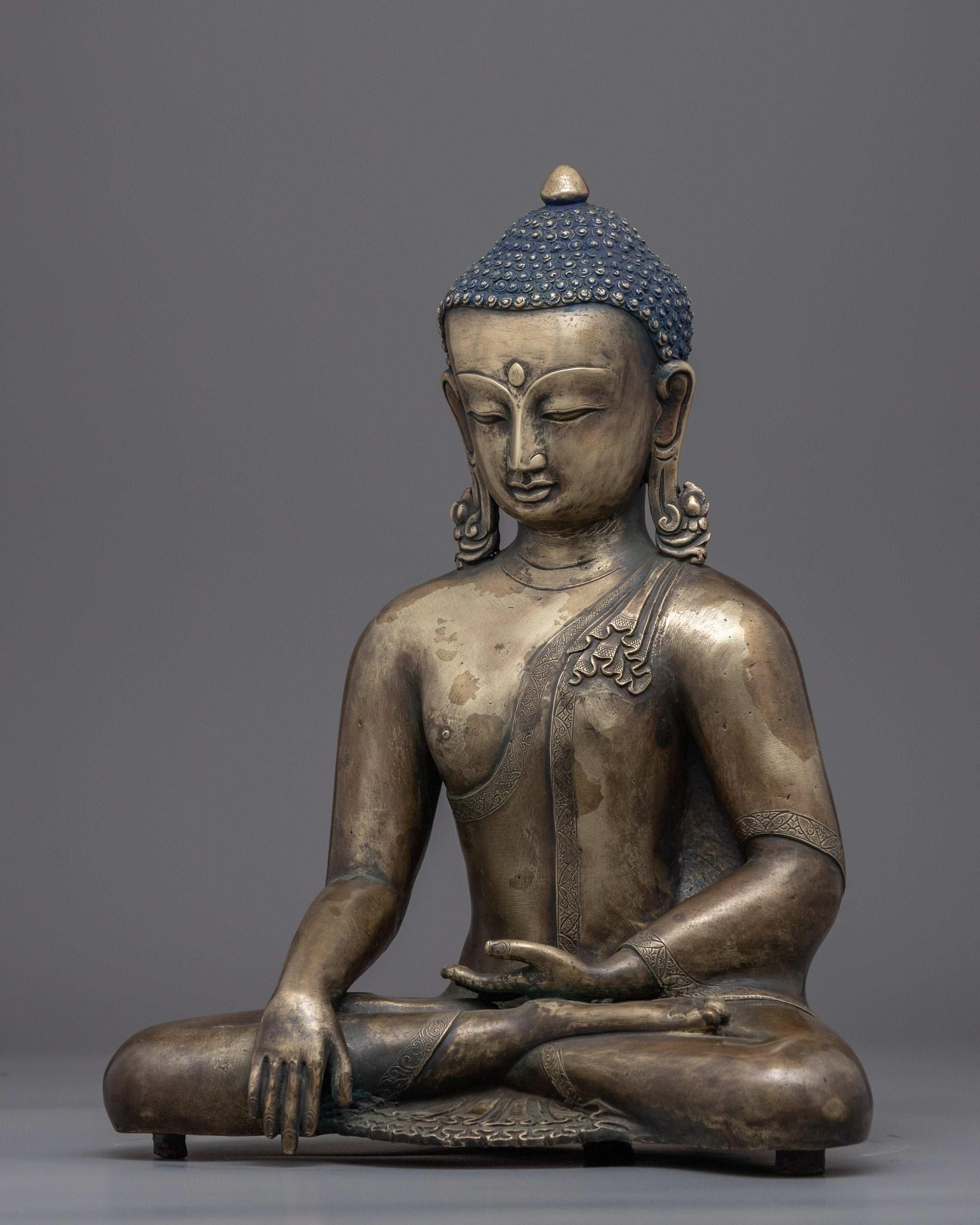 The Buddha Shakyamuni Statue | Hand Carved Buddhist Deity