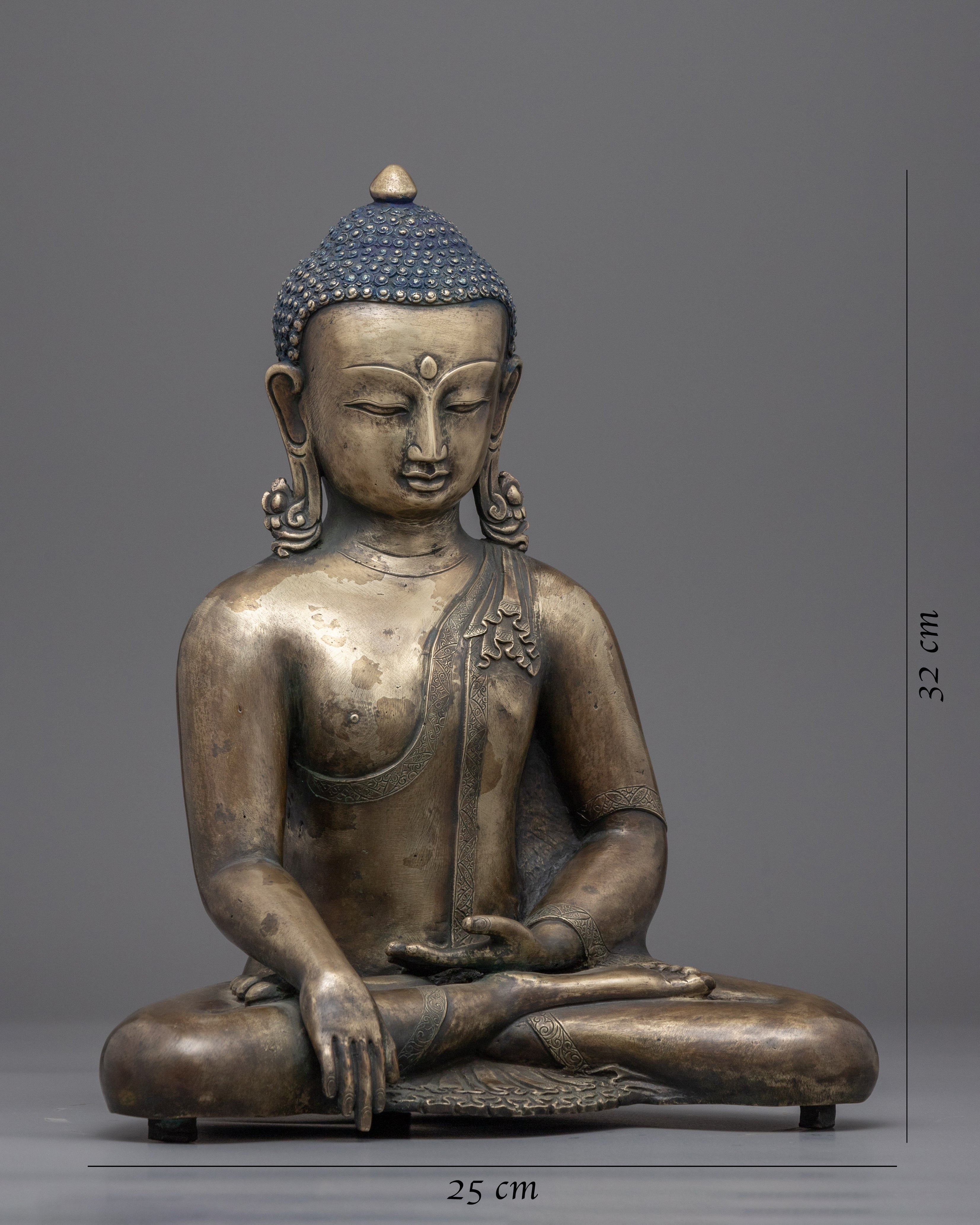 The Buddha Shakyamuni Statue | Hand Carved Buddhist Deity