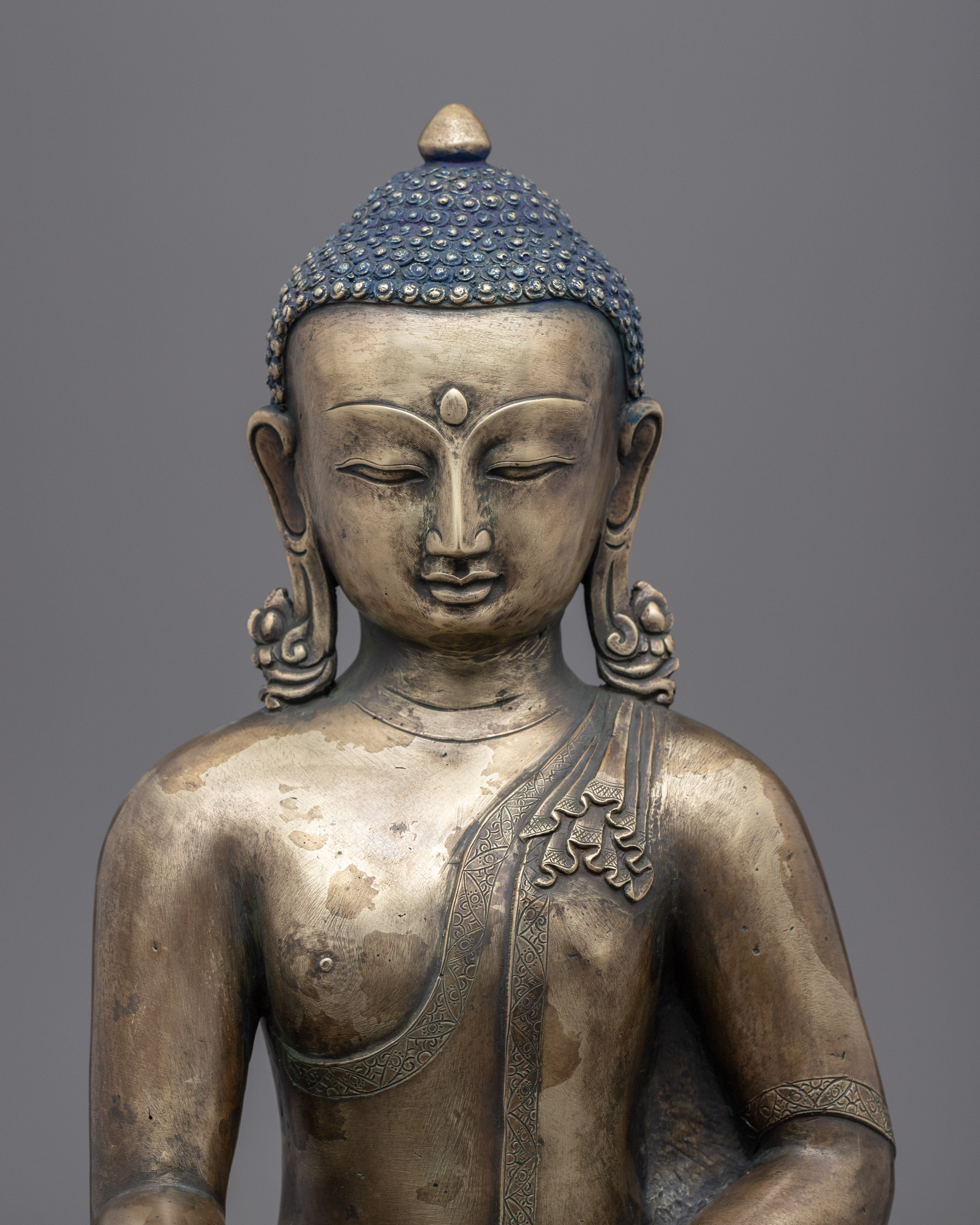 The Buddha Shakyamuni Statue | Hand Carved Buddhist Deity