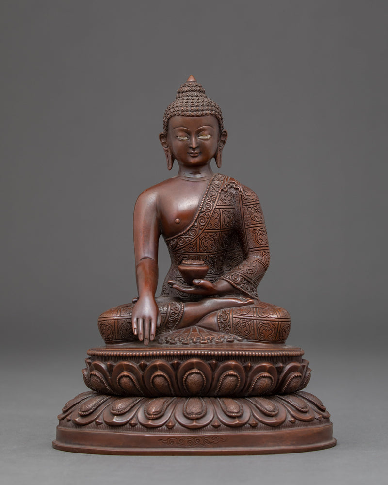 Shakyamuni Buddha Statue | Religious Handcrafted Art | Buddhist Home Decors