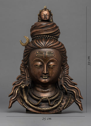 Mask Of Shiva Deity | Home Decoration