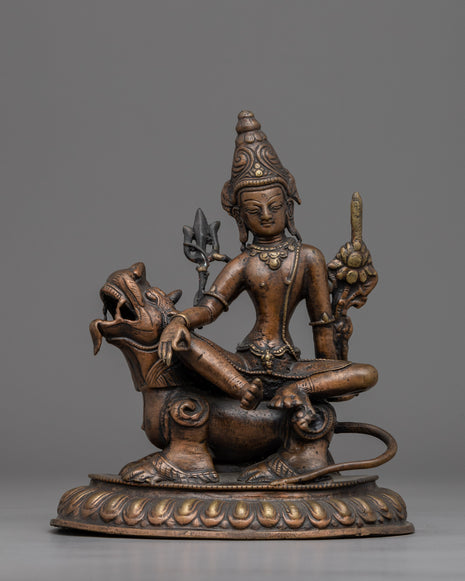 Avalokiteshvara Simhanada Statue | Buddhist Home Decor