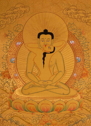 Small Size Samantabhadra | Wall Hanging Thangka