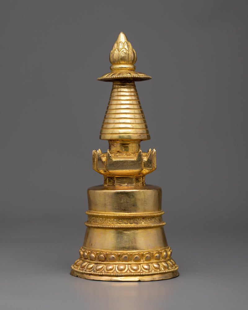 Tibetan Gold Stupa