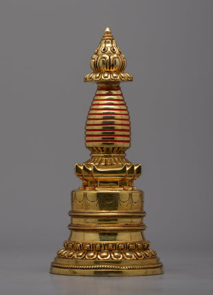 Tibetan Golden Stupa