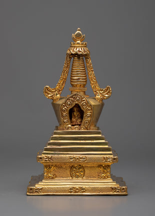 Traditional Stupa Statue