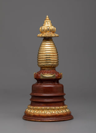 Hand-Carved Kadam Stupa
