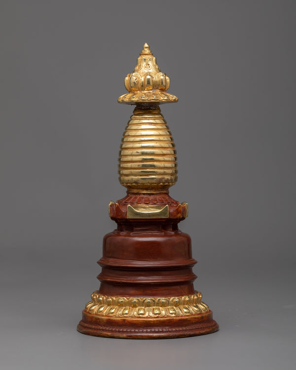 Hand-Carved Kadam Stupa