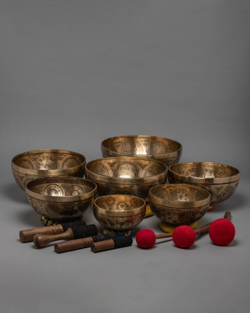 Tibetan Brass Singing Bowl 
