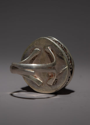 Moon Stone Ring | Artisan Crafted Gemstone Jewelry"
