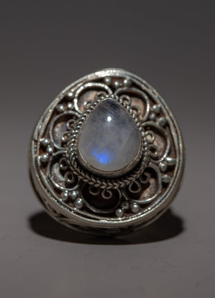 Moon Stone Ring