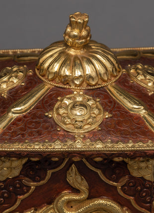 Vintage Treasure Box | Finely Carved Ritual Box